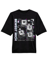 Bewegt Mich WASD - Oversized Gaming Shirt (Organic)