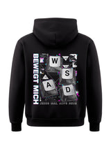 Bewegt Mich WASD - Gaming Hoodie (Backprint)