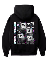 Bewegt Mich WASD - Oversized Gaming Zipper Hoodie