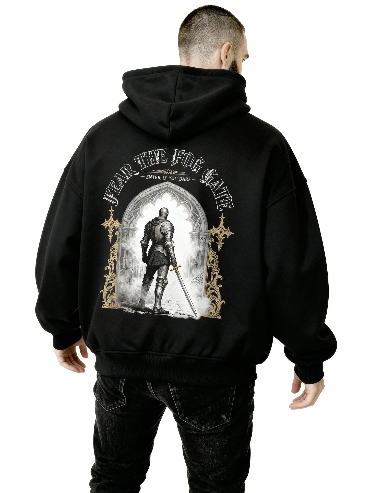 Fear The Fog Gate - Oversized Gaming Hoodie