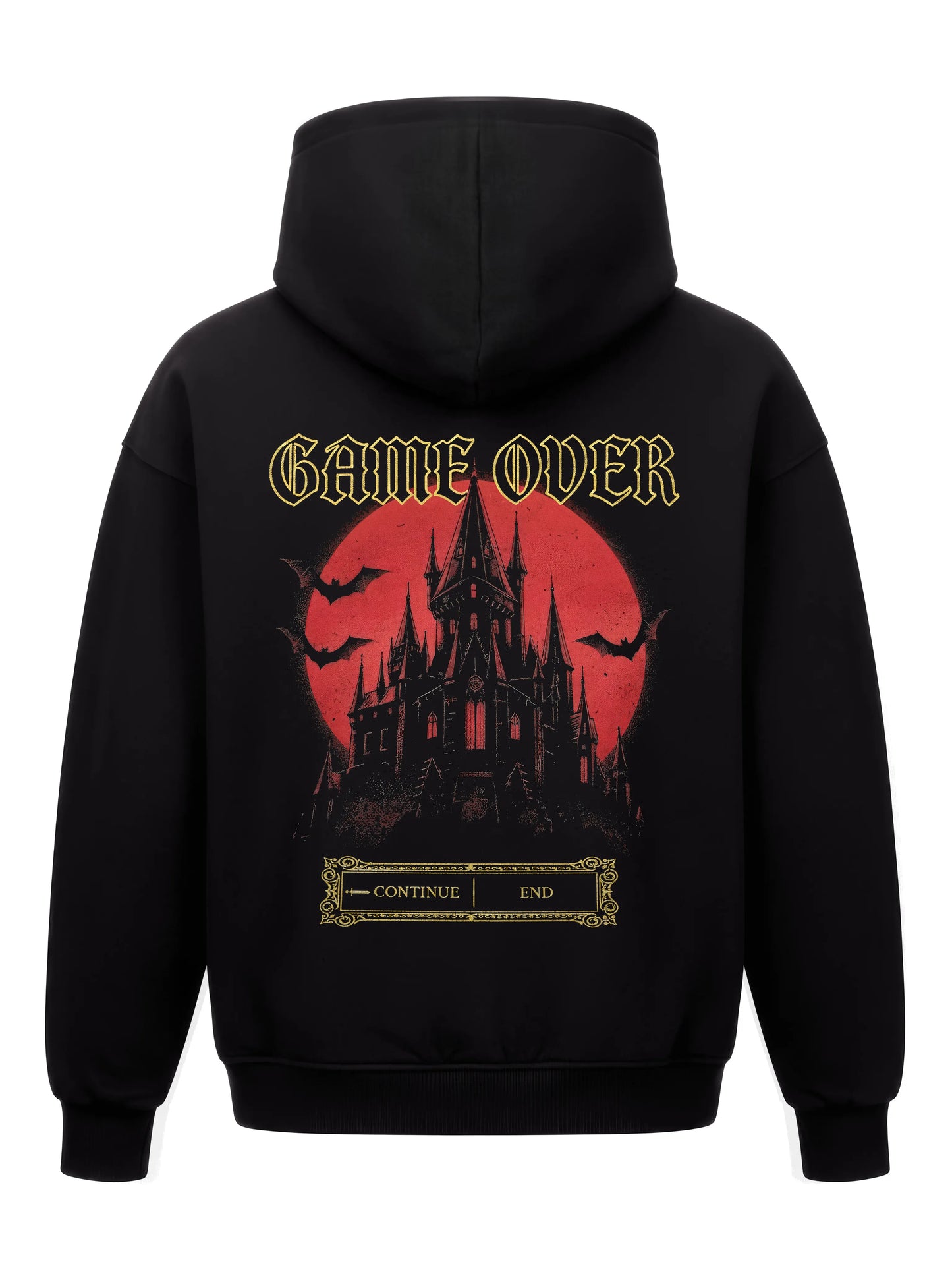 Game Over Castle - Oversized Gaming Hoodie