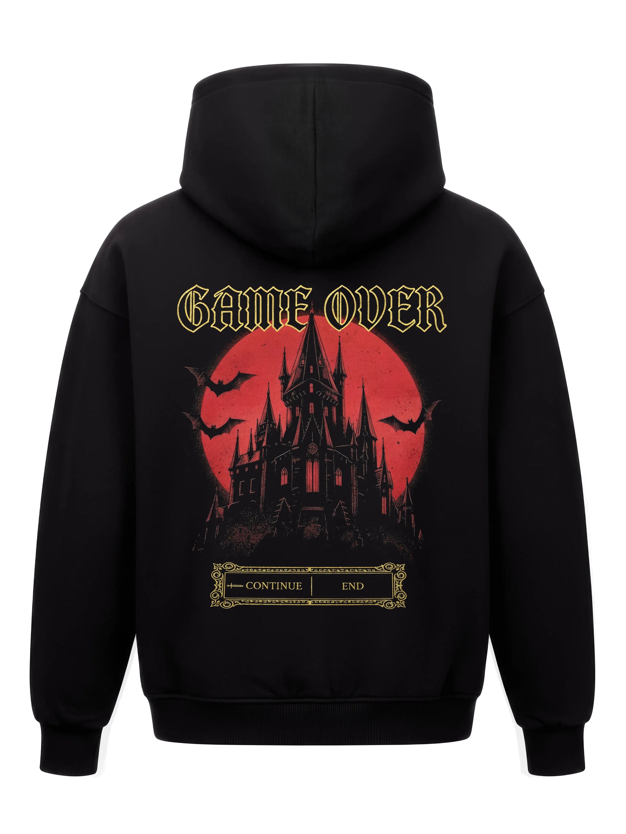 Game Over Castle - Oversized Gaming Hoodie