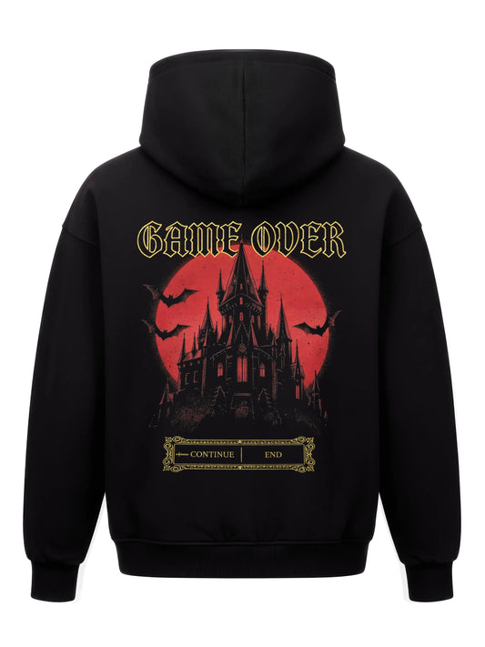 Game Over Castle - Oversized Gaming Hoodie