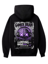 Gamer Brain Loading - Oversized Gaming Zipper Hoodie