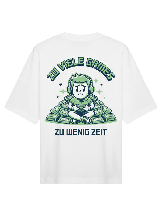 Zu Viele Games - Oversized Gaming Shirt