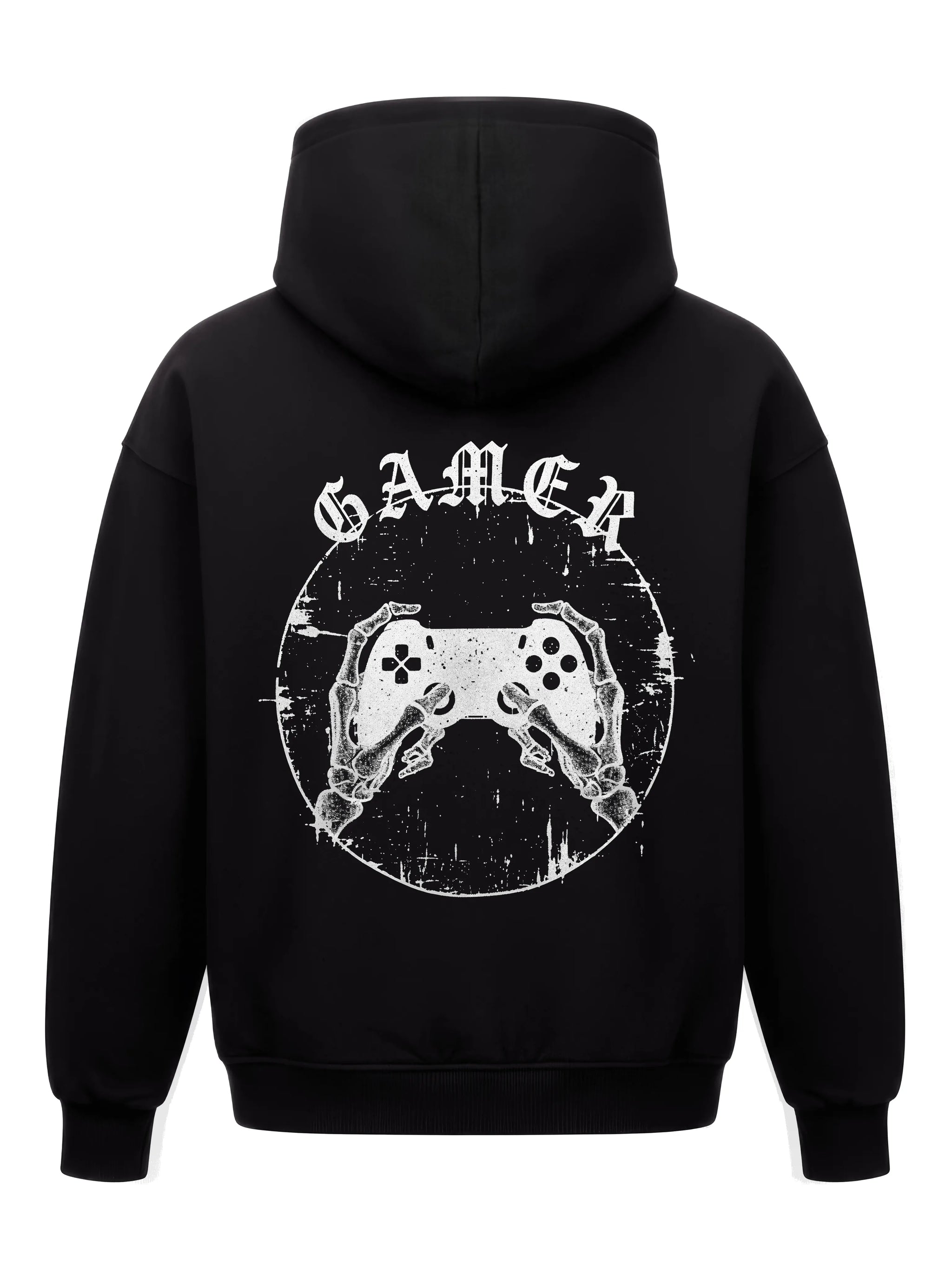 Gamer X-Ray Hands - Oversized Gaming Hoodie (Backprint)
