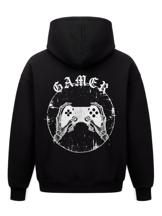 Gamer X-Ray Hands - Oversized Gaming Hoodie (Backprint)