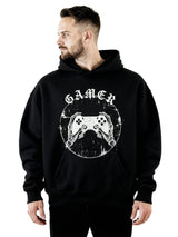 Gamer X-Ray Hands - Oversized Gaming Hoodie (Frontprint)