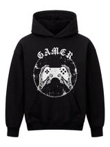 Gamer X-Ray Hands - Oversized Gaming Hoodie (Frontprint)
