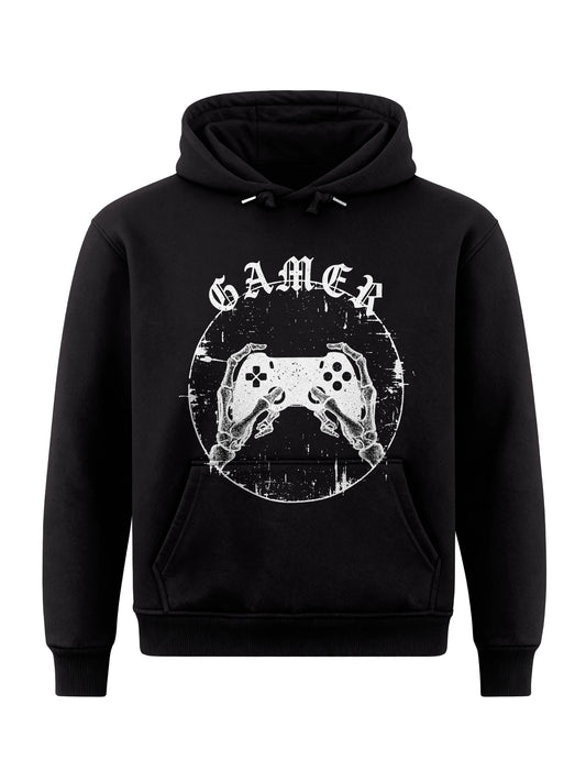 Gamer X-Ray Hands - Gaming Hoodie (Frontprint)