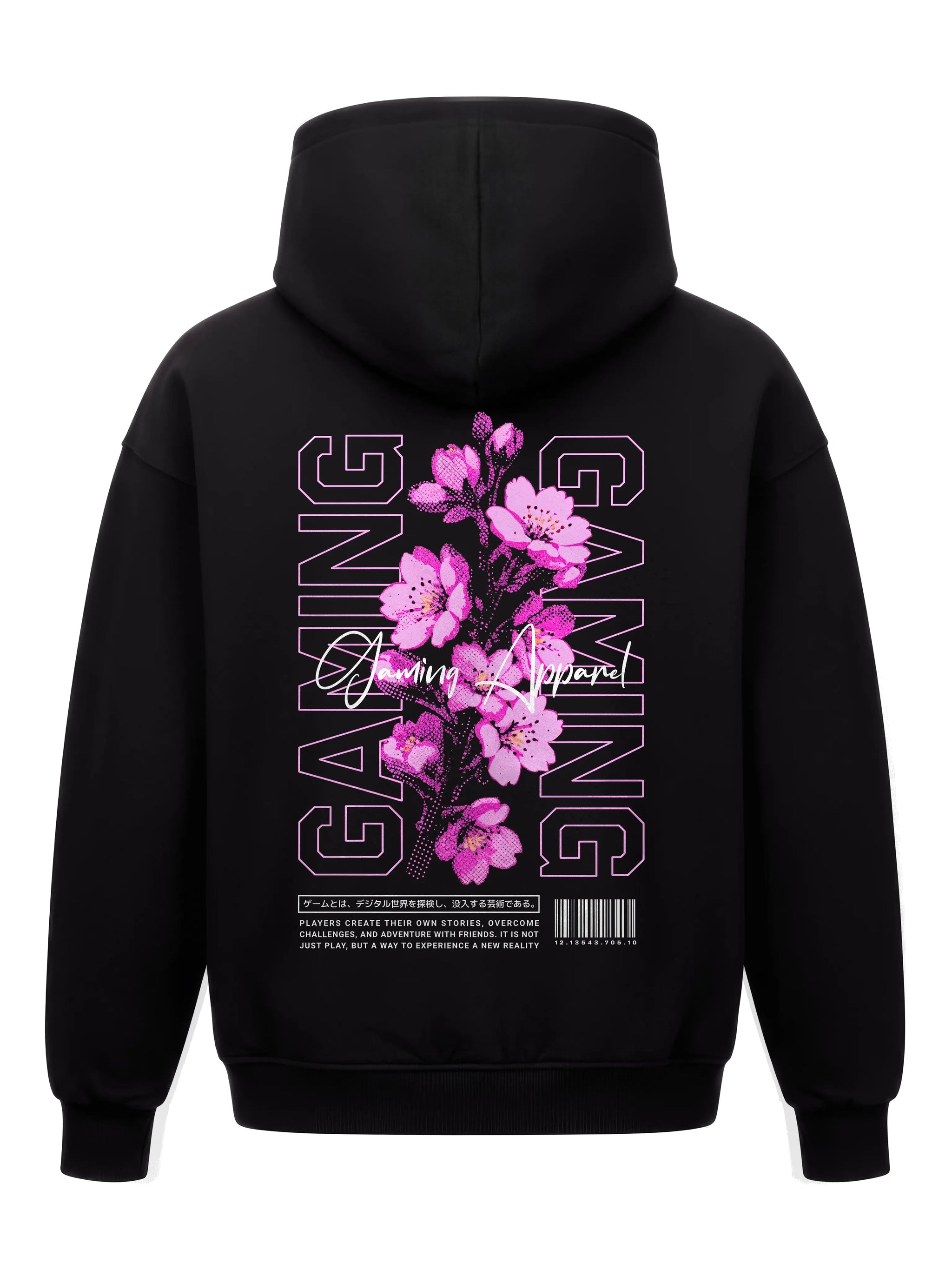 Gaming Kirschblüte - Oversized Gaming Hoodie
