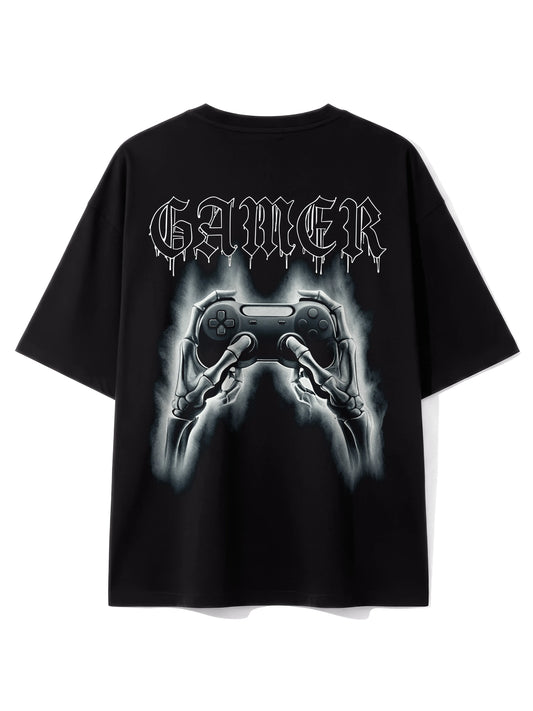 Gamer Ghost Hands - Oversized Gaming Shirt