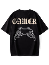 Gamer Skeleton Hands - Oversized Gaming Shirt