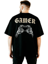 Gamer Skeleton Hands - Oversized Gaming Shirt