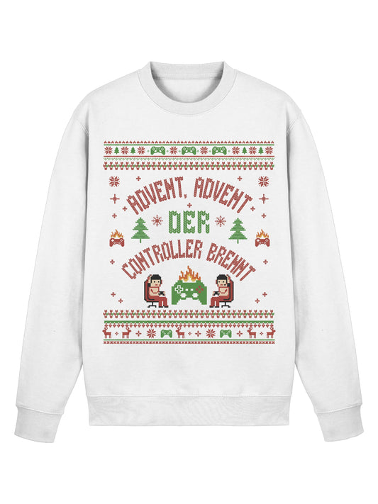 Advent, Advent - Ugly Christmas Sweater für Gamer