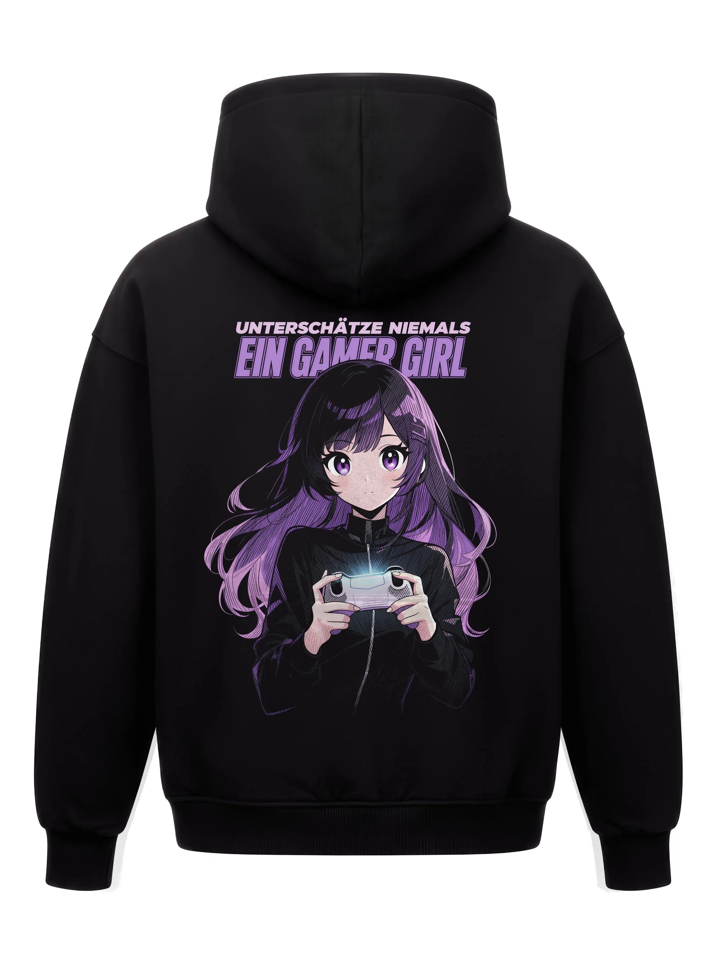 Unterschätze Niemals ein Gamer Girl - Oversized Gaming Hoodie