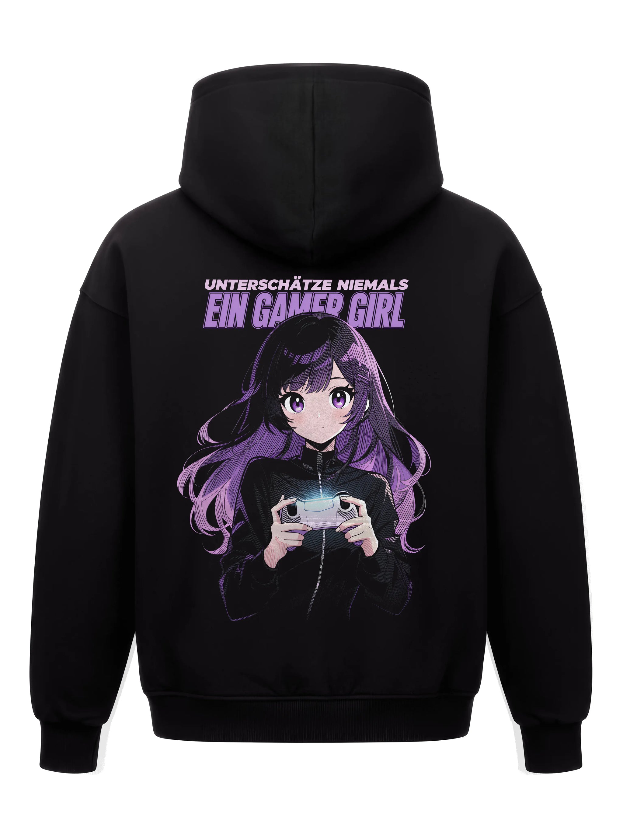 Unterschätze Niemals ein Gamer Girl - Oversized Gaming Hoodie