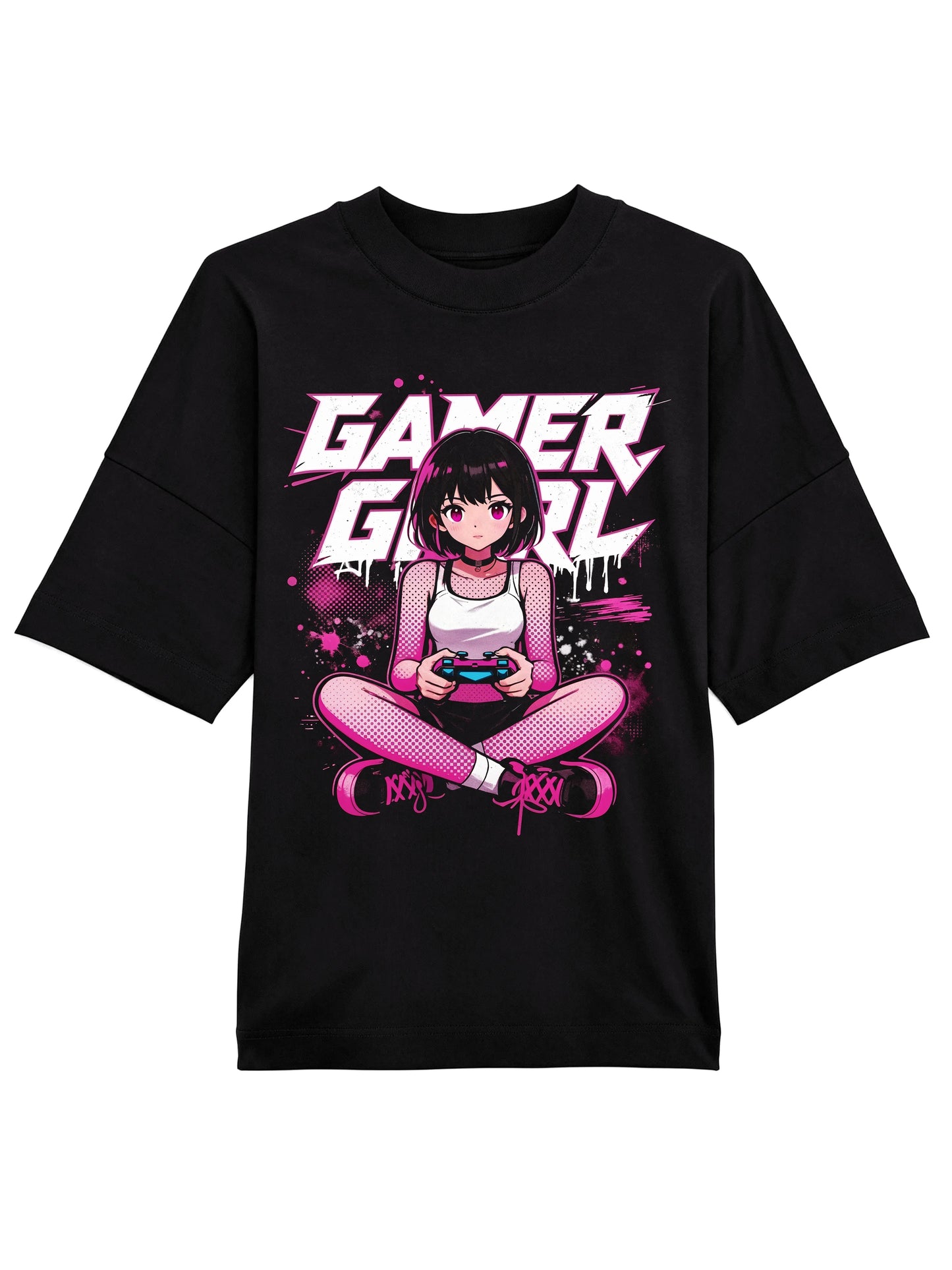 Gamer Girl - Oversized Gaming Shirt (Organic)