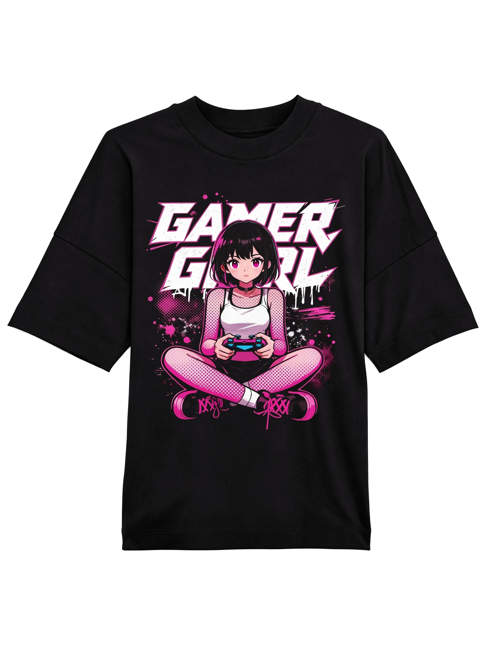 Gamer Girl - Oversized Gaming Shirt (Organic)