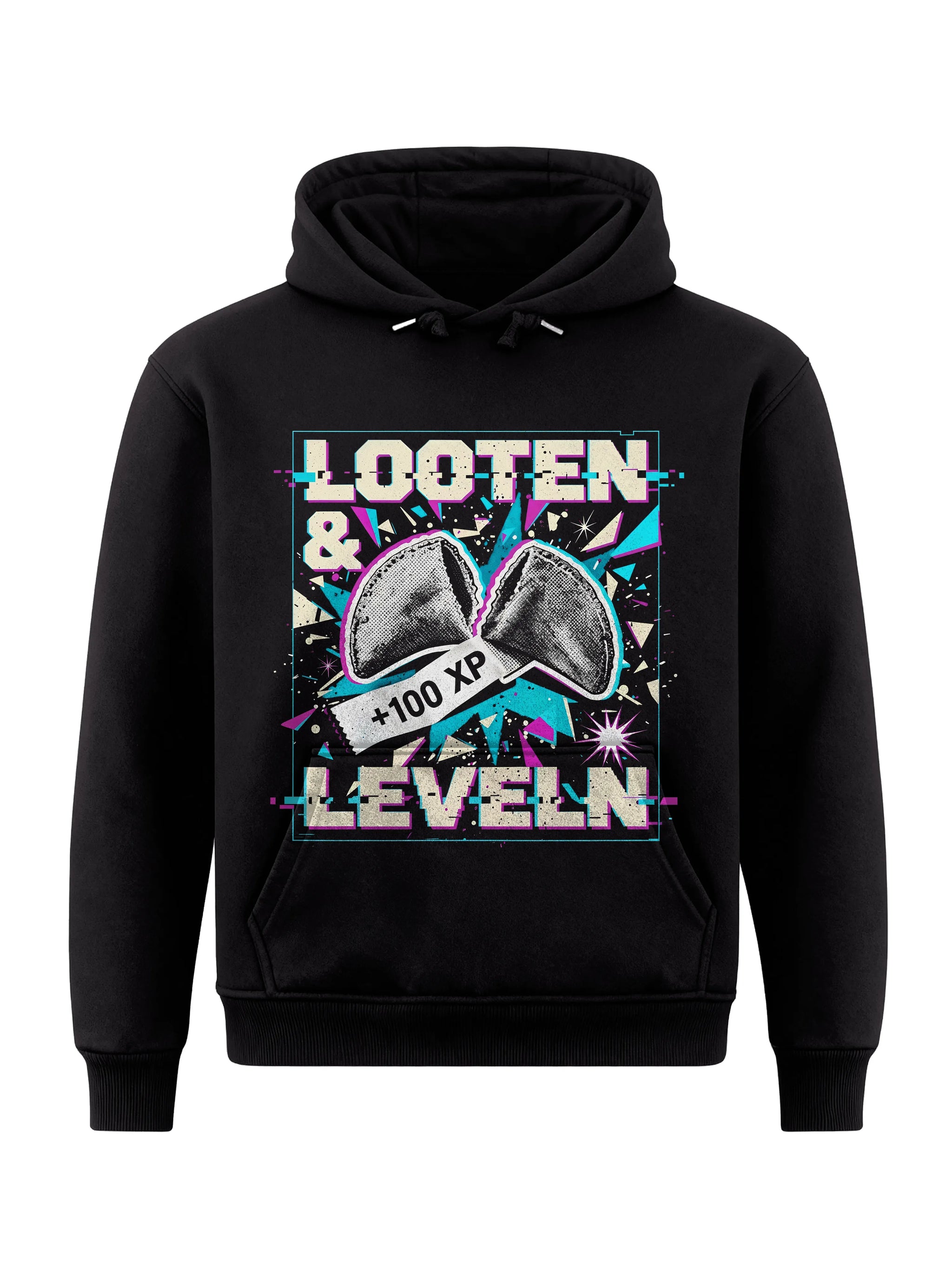 Looten & Leveln - Gaming Hoodie (Frontprint)