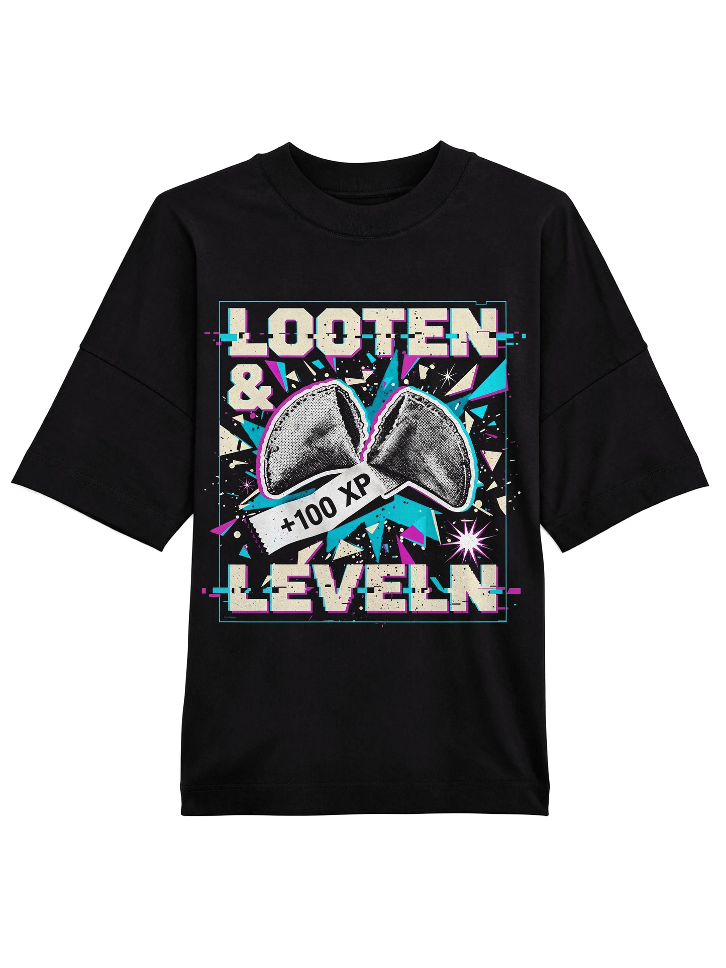 Looten & Leveln - Oversized Gaming Shirt (Organic)