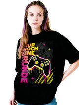 Nur Noch Eine Runde - Oversized Gaming Shirt