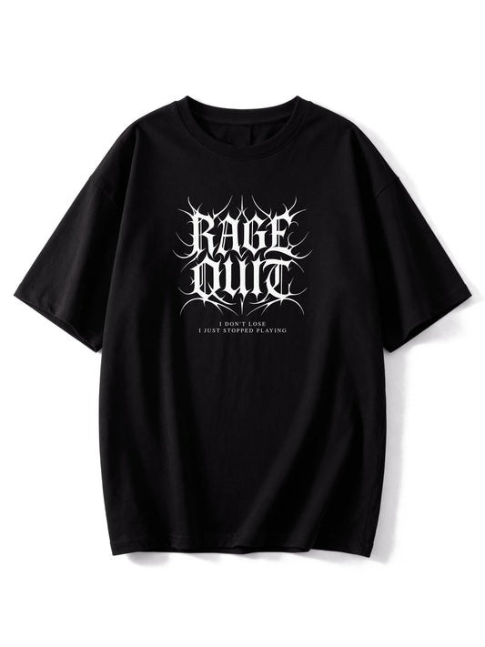 Rage Quit - Oversized Gaming Shirt