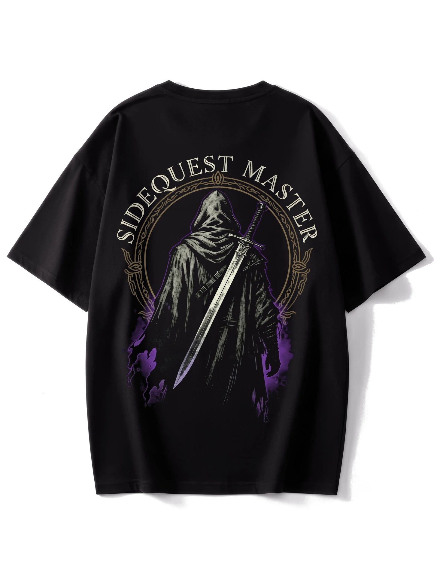 Sidequest Master Back - Oversized Gaming Shirt