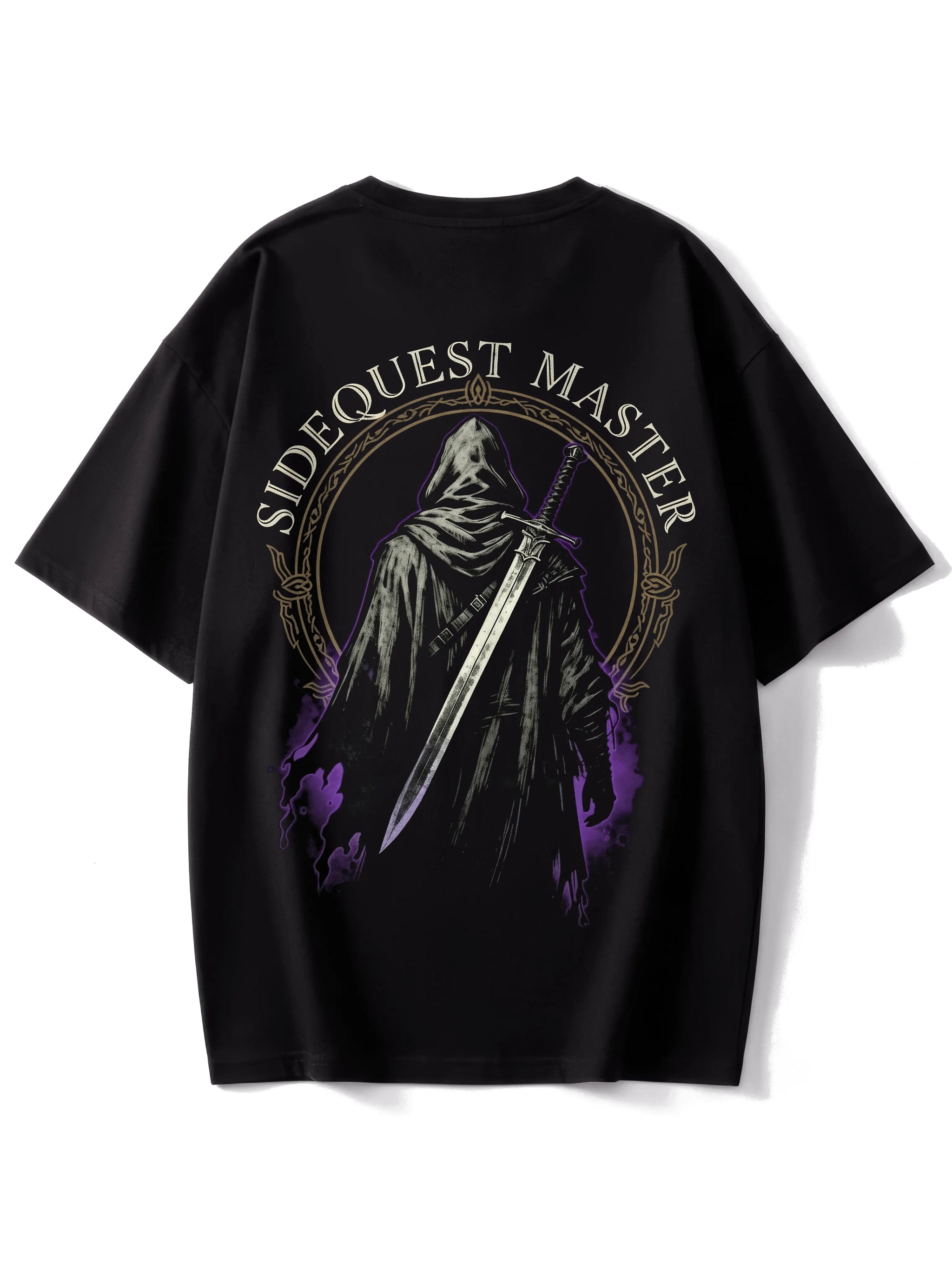 Sidequest Master Back - Oversized Gaming Shirt