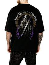 Sidequest Master Back - Oversized Gaming Shirt
