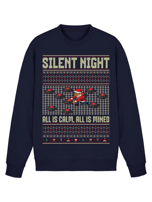Silent Night (Mines) - Ugly Christmas Sweater für Gamer