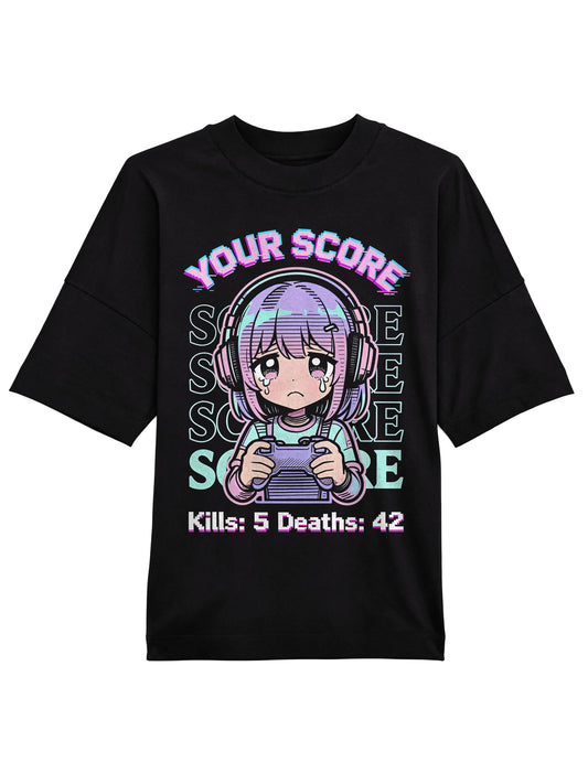 Your Score - Oversized Gaming Shirt (Organic)