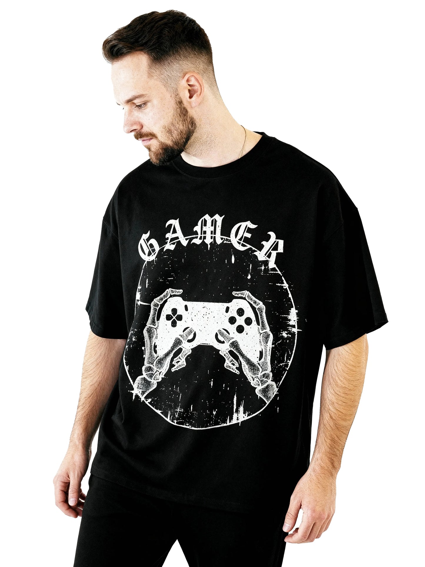 Gamer X-Ray Hands  - Oversized Gaming Shirt