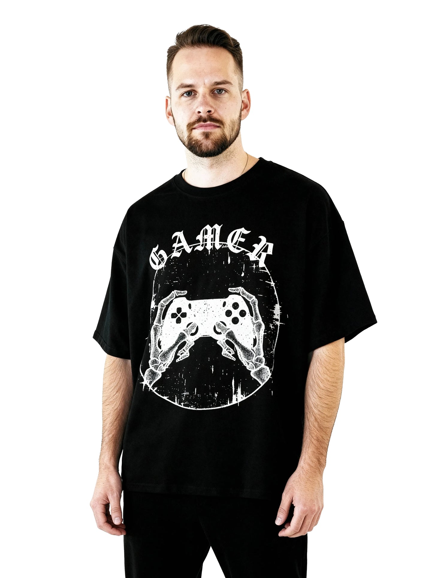 Gamer X-Ray Hands  - Oversized Gaming Shirt