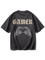 Gamer Skeleton Hands - Oversized Gaming Shirt