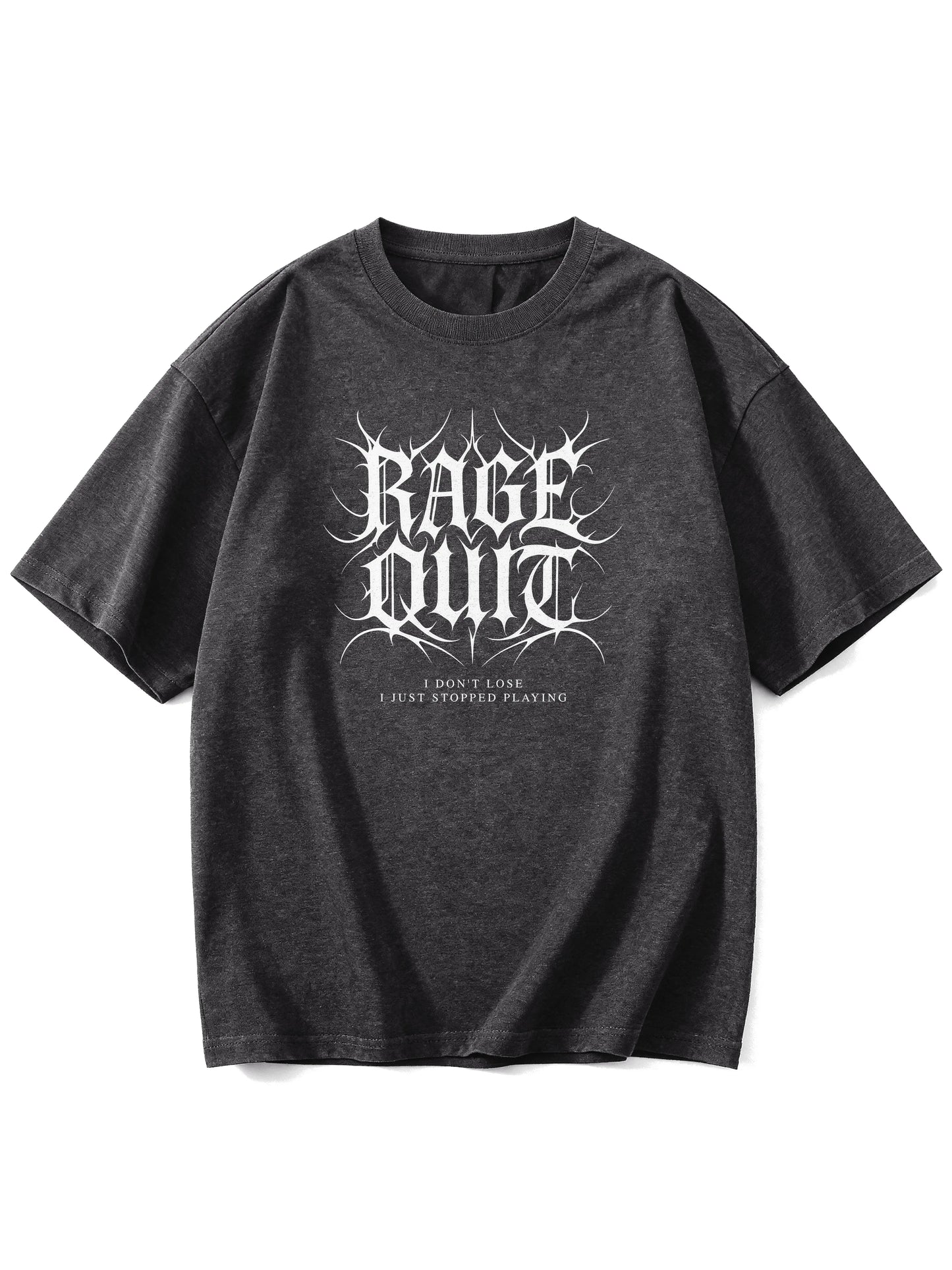 Rage Quit - Oversized Gaming Shirt