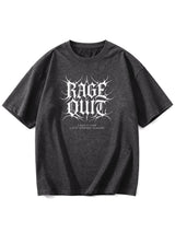 Rage Quit - Oversized Gaming Shirt