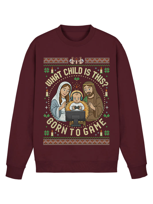 What Child Is This? - Ugly Christmas Sweater für Gamer