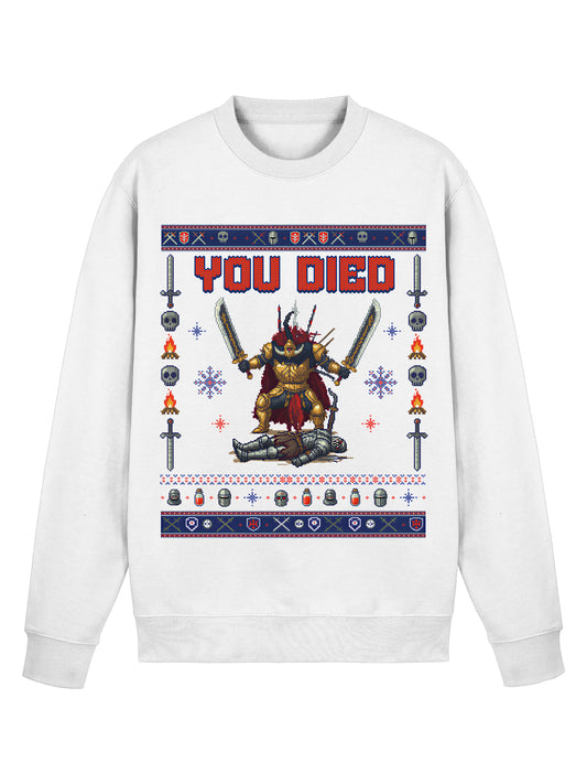 You Died - Ugly Christmas Sweater für Gamer