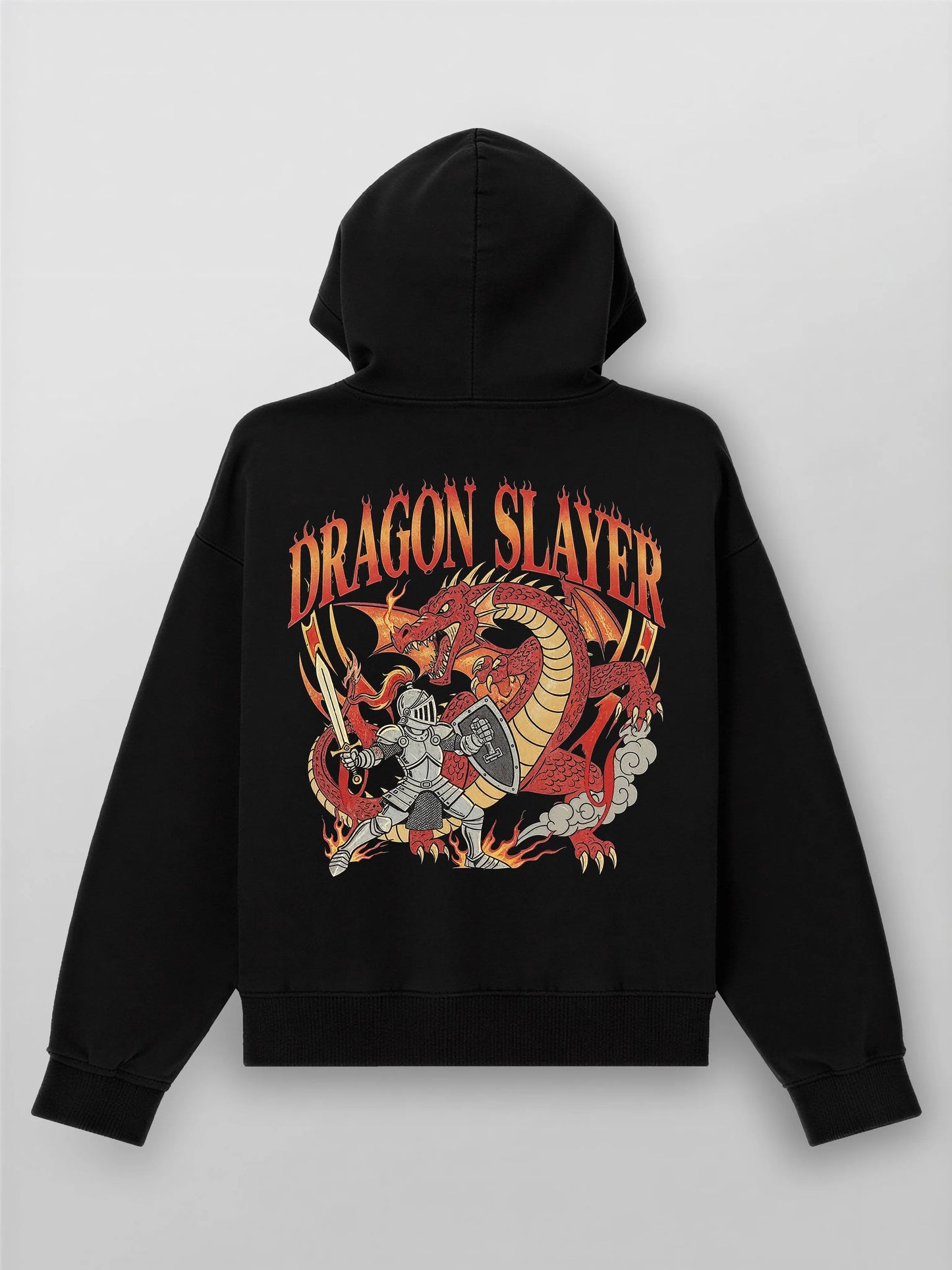 Dragon Slayer - Oversized Gaming Zipper Hoodie