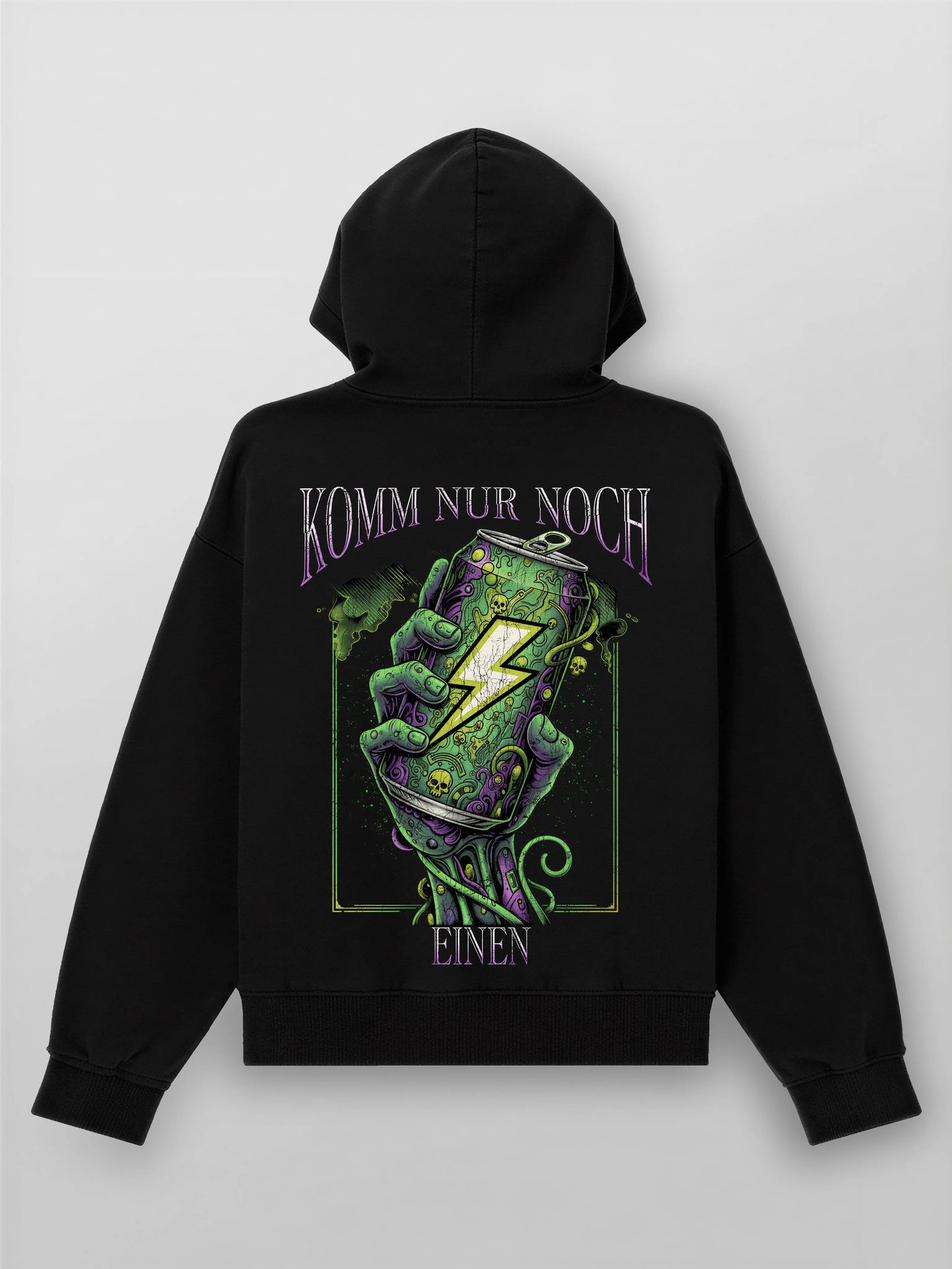 Nur Noch Einen (Undead) - Oversized Zipper Gaming Hoodie