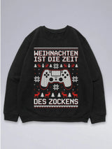 Weihnachten ist die Zeit des Zockens Controller - Ugly Christmas Sweater für Gamer