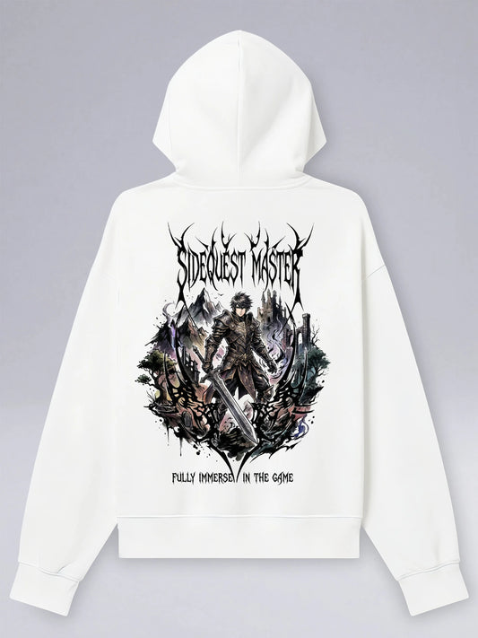 Sidequest Master Fully Immerse - Oversized ZIpper Hoodie für Gamer