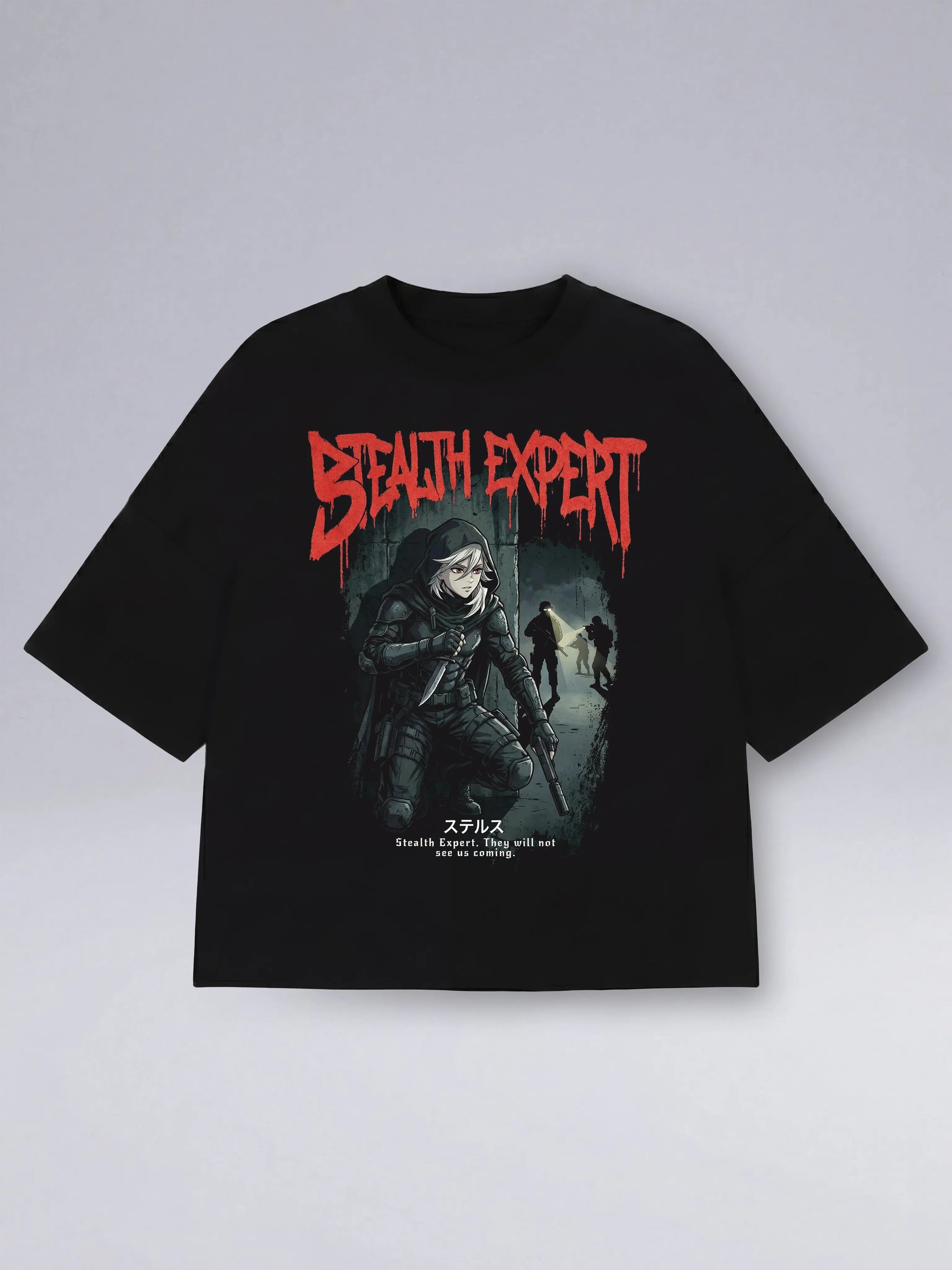 Stealth Expert - Oversized Shirt für Gamer