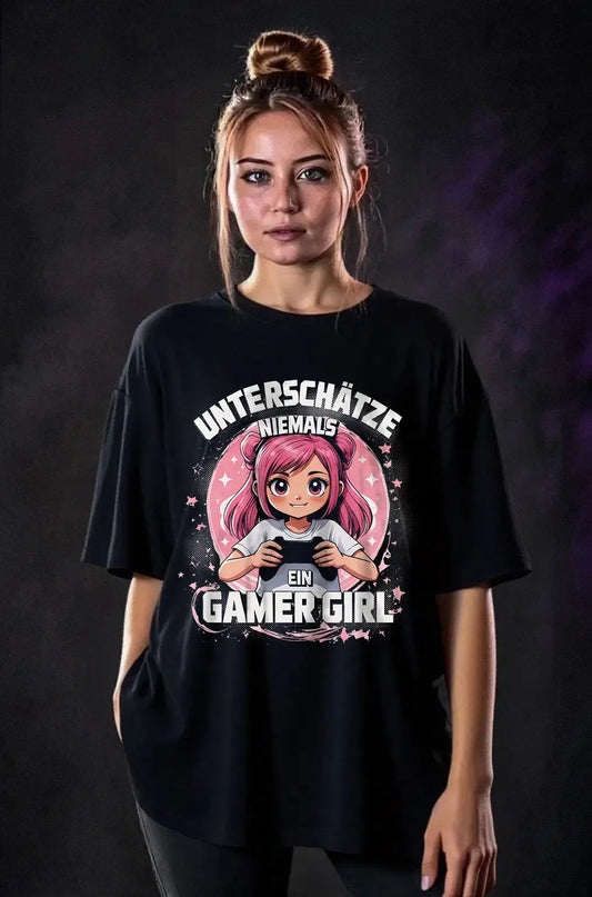 Gamer Girl - Gaming Shirt - Oversize Fit