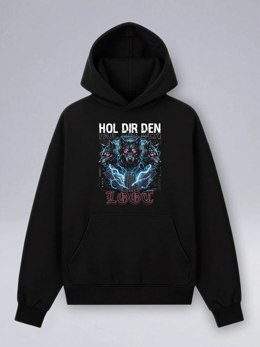 Hol Dir Den Loot - Oversized Hoodie für Gamer