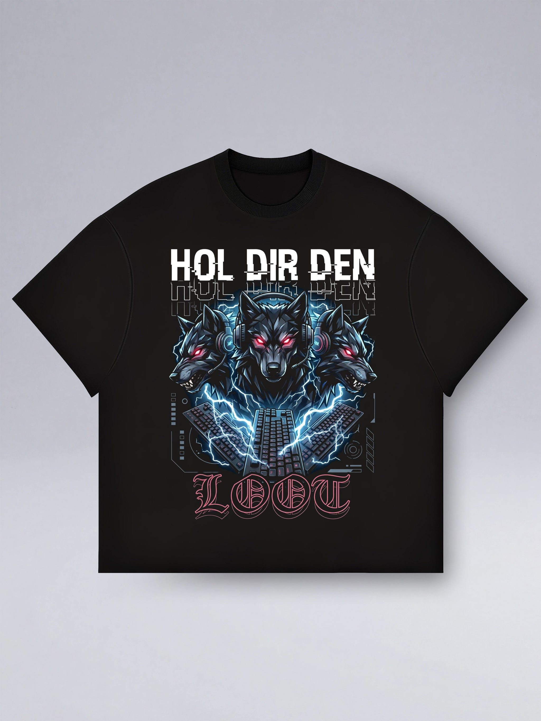 Hol Dir Den Loot - Oversized Shirt für Gamer