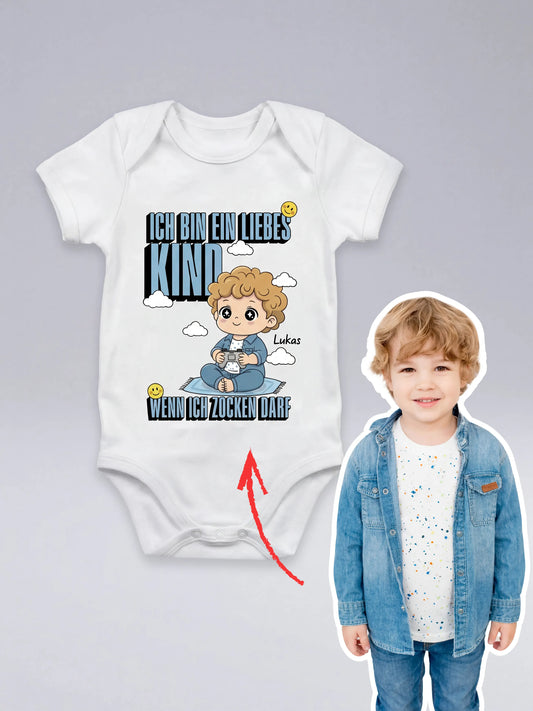 Liebes Kind - Personalisierter Baby Body