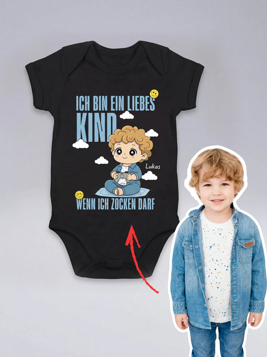 Liebes Kind - Personalisierter Baby Body