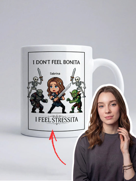 Bonita Stressita - Personalisierte Tasse